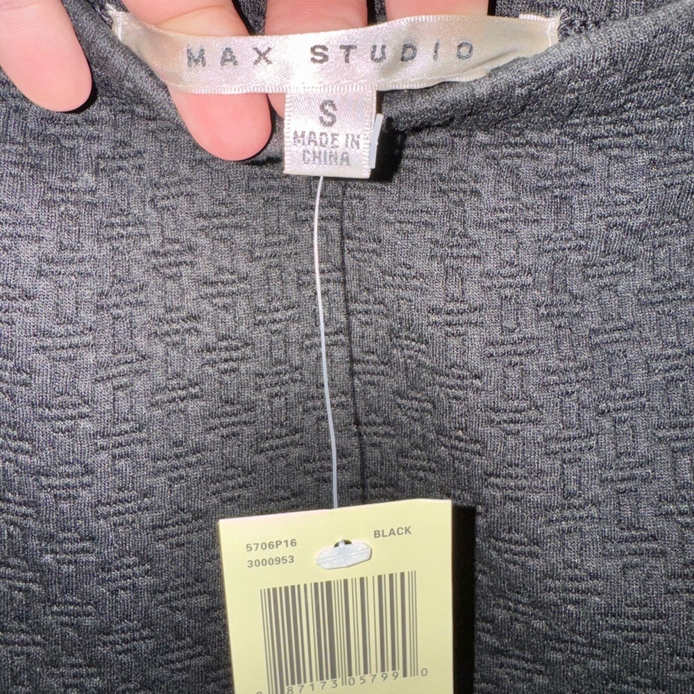 Max Studio Elegant Black Pencil Skirt - Picture 5 of 5
